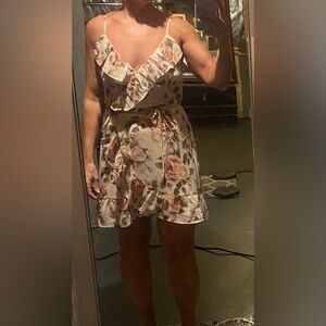 Fun flirty floral dress